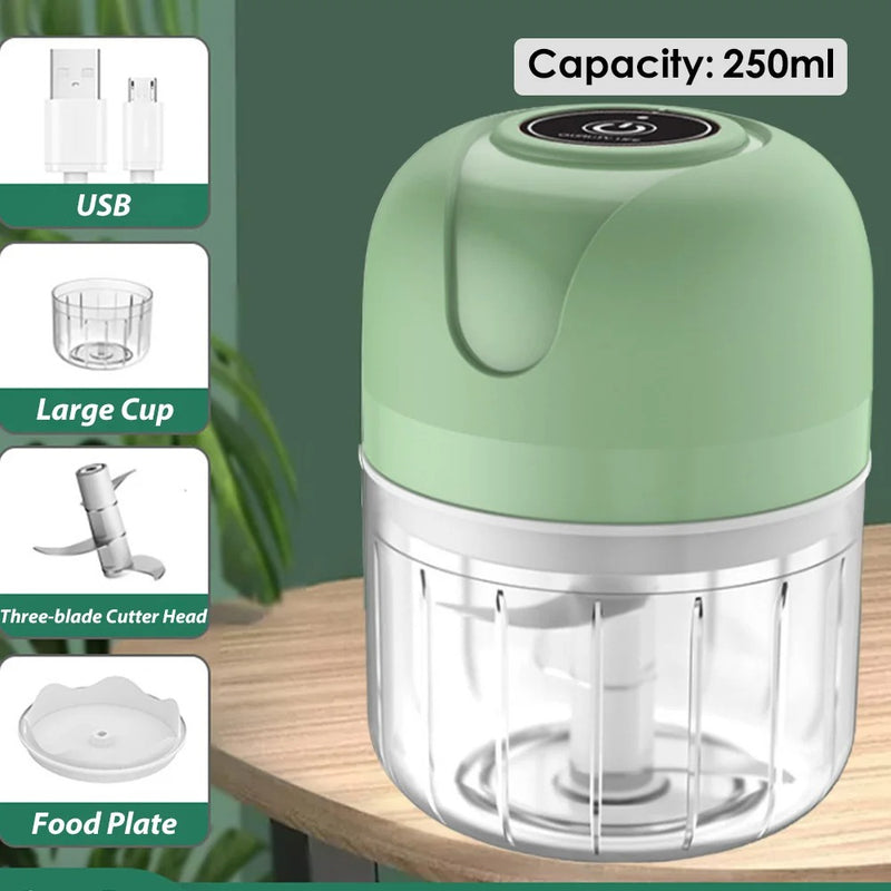 Mini Processador de Alimentos Sem Fio