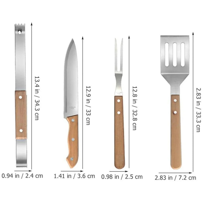 Conjunto de facas para Churrasco