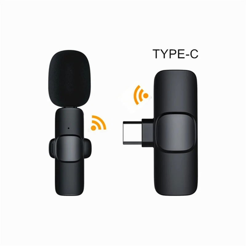 Microfone de Lapela Sem Fio