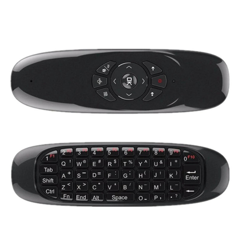 Air Mouse Universal com Teclado e Luz LED