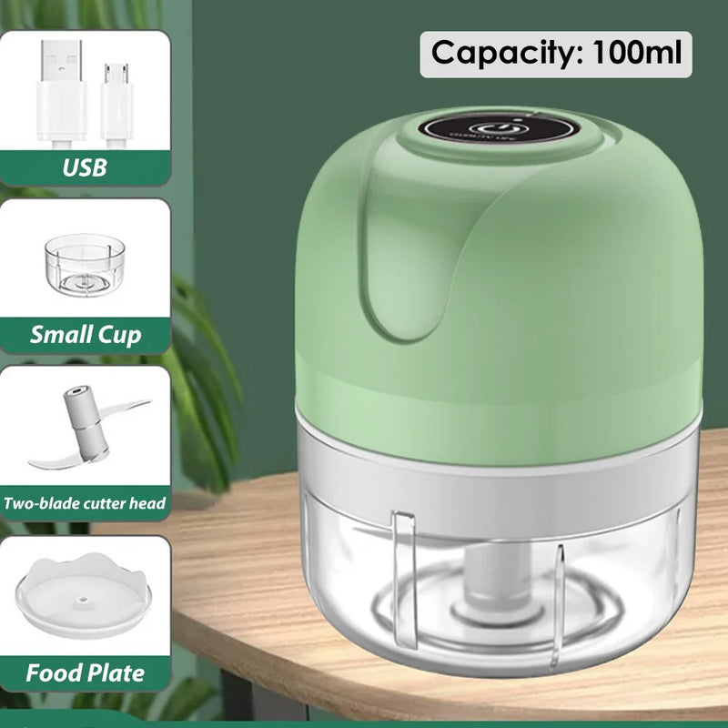 Mini Processador de Alimentos Sem Fio