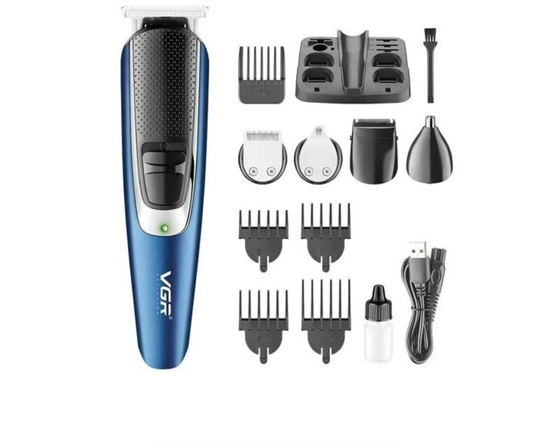 Máquina de Cortar Cabelo VGR 5 em 1